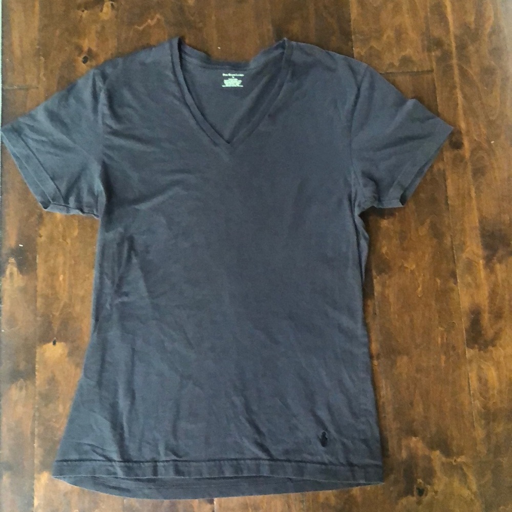 Gray Polo vneck